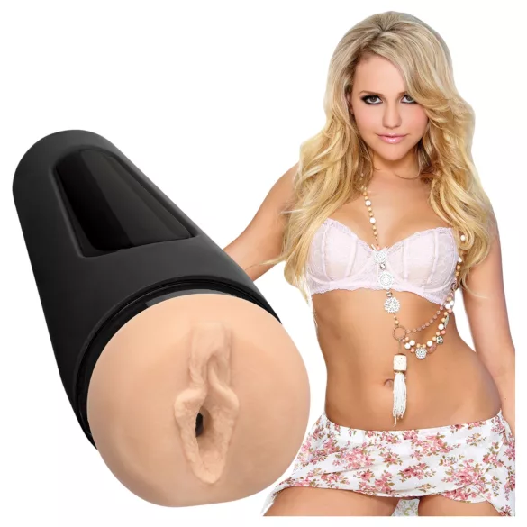Doc Johnson Main Squeeze Mia Malkova - realistčna masturbatora vagina (boja kože)
