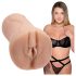 Doc Johnson Gabbie Carter - ultra realistična vagina od Ultraskyn-a (naturel)