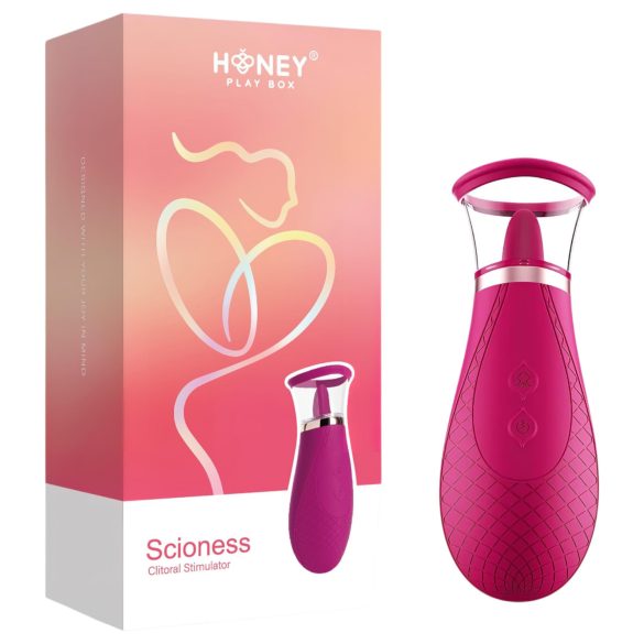 Honey Play Box Scioness - sisaljka, lizaljka klitoralni vibrator (pink)