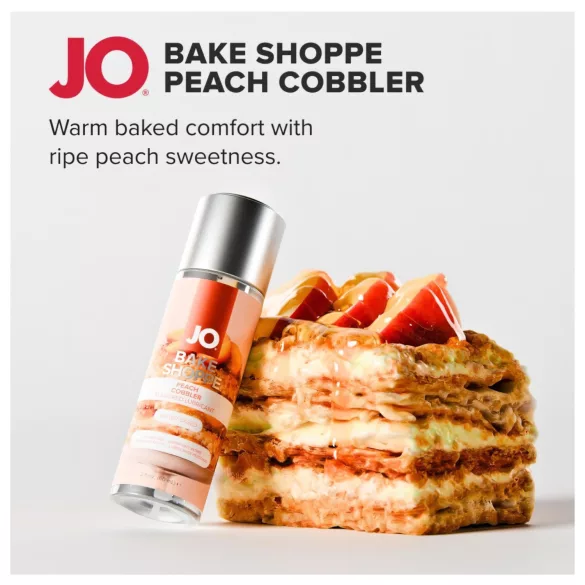 System JO Bake Shoppe - ароматизовани лубрикант, пита од брескве (60 ml)