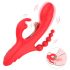 Bestoy - 3 grane, jezički vibrator (crveni)