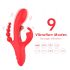 Bestoy - 3 grane, jezički vibrator (crveni)