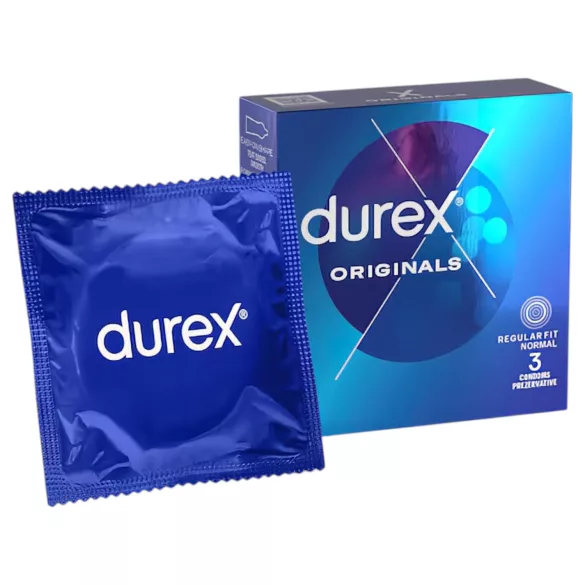 Durex Originals – kondomi (3 kom)
