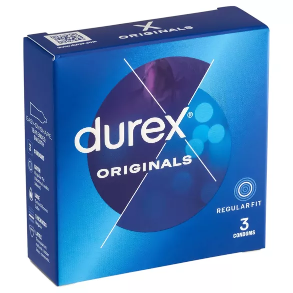 Durex Originals – kondomi (3 kom)