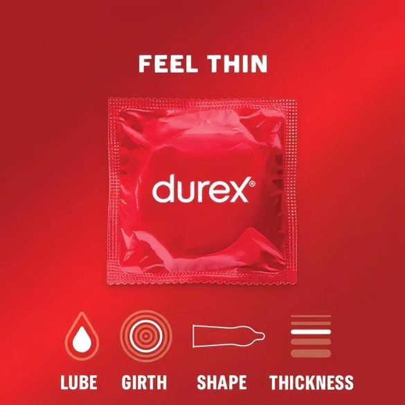 Durex Feel Thin - Kondomi za prirodan osećaj (12 komada)