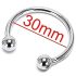 Nerđajući čelični prsten za odlaganje ejakulacije (30mm)