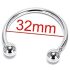 Prsten od nerđajućeg čelika za odlaganje ejakulacije (32mm)