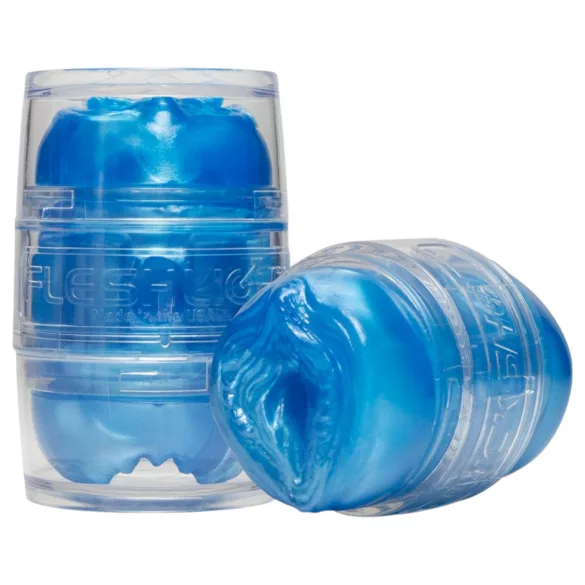 Fleshlight Quickshot Vantage - providni dupli masturbator (plavi)