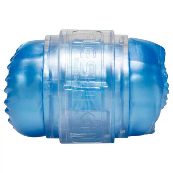 Fleshlight Quickshot Vantage - providni dupli masturbator (plavi)