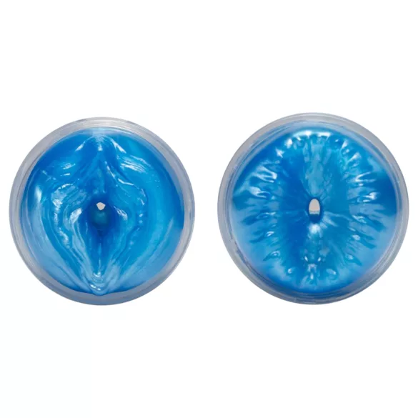 Fleshlight Quickshot Vantage - providni dupli masturbator (plavi)