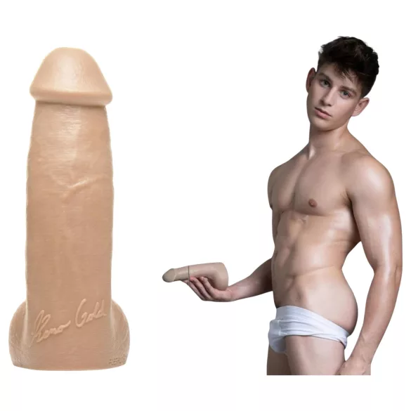 Fleshjack Reno Gold - realistični dildo (natur)