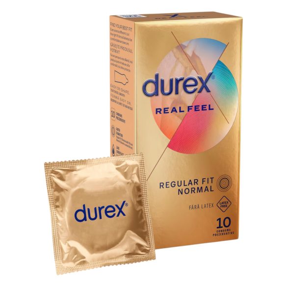 Durex Real Feel - prezervativi bez lateksa (10 kom)