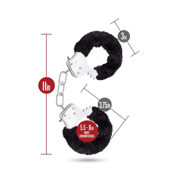 Temptasia lisice - pliš, crne