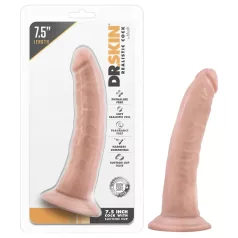   Dr. Skin 7,5 - realistični dildo sa vakuum osnovom - prirodan (17,5cm)