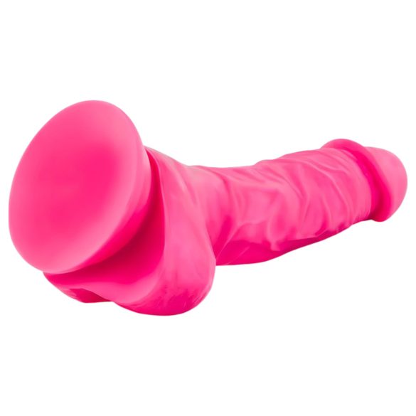 Blush Neo – dildo sa vakumskom bazom – 19 cm (roze)