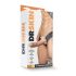 Dr. Skin 6,5 - šuplji strap-on dildo - 15cm (natural)
