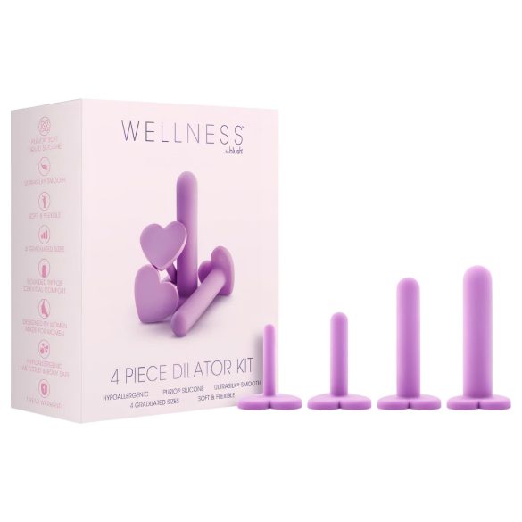 Blush Wellness - set vaginalnih dilatatora (ljubičasti)