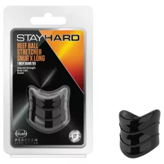 Stay Hard - prsten za potenciju (crni)