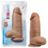 Blush Chub – realistični dildo sa prijanjajućom bazom, 18 cm (natur)