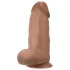 Blush Chub – realistični dildo sa prijanjajućom bazom, 18 cm (natur)