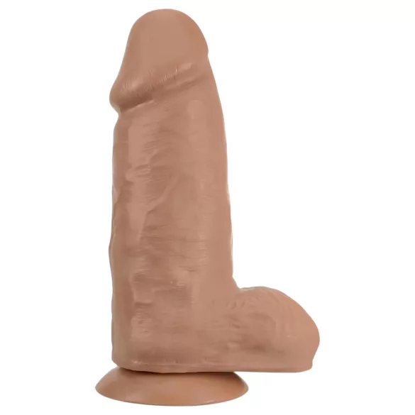 Blush Chub – realistični dildo sa prijanjajućom bazom, 18 cm (natur)