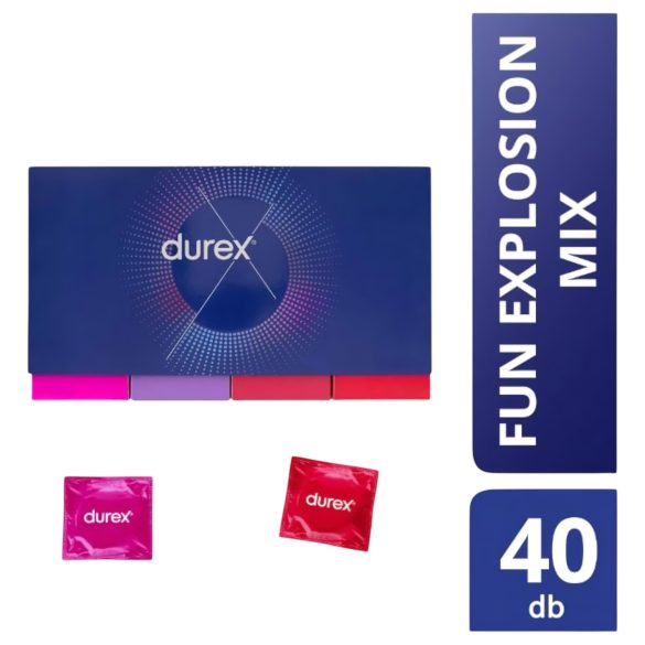 Durex Zabavna Eksplozija - paket kondoma (40 kom)