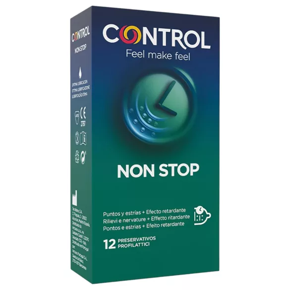 Control - rebrasti kondom sa efektom odlaganja (12 kom)