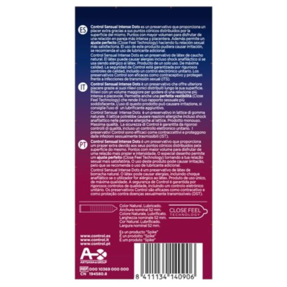 Control - prezervativi sa bodljama (12 kom)