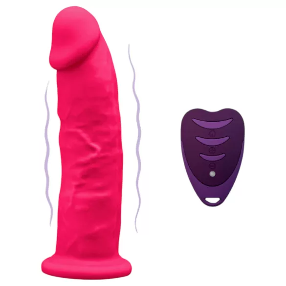 Silexd - Vibrator sa daljinskim i usisnom čašom (roze)