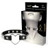 Coquette - choker s priveskom srca od kristala (crna)