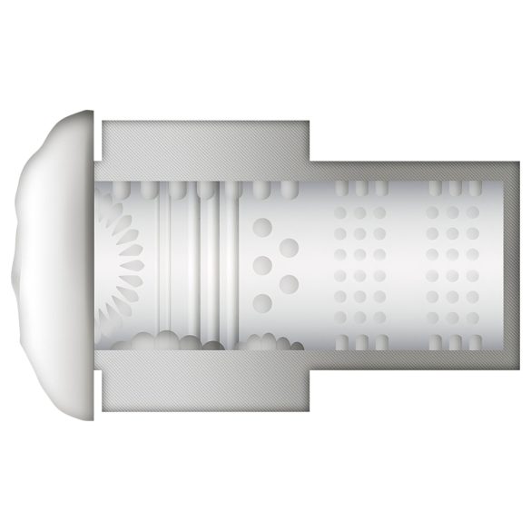 JamyJob - Vibrirajući masturbator sa pokretnom mehanikom (crni)