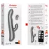 Oninder Oslo - rotirajući vibrator sa fleksibilnom klitorisnom ručicom (crni)