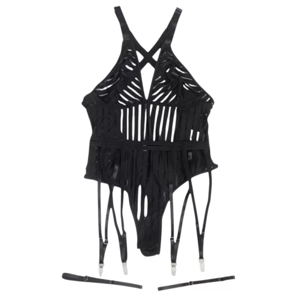 Subblime 954147 - set prugastih bodija - (crna) - L/XL