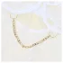 Subblime 954291 - lančani, providni bodi set - bela (L-XL)