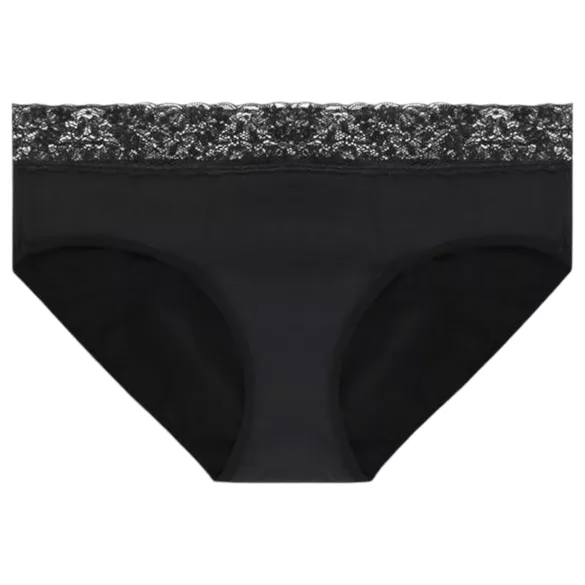 Adalet Natura Super - menstrualne gaćice (crne)