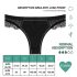 Adalet Flora normal - menstrualne gaćice (crne) - L