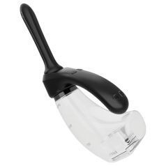 Afterdark - automatski vibracioni analni čistač (prozirno)