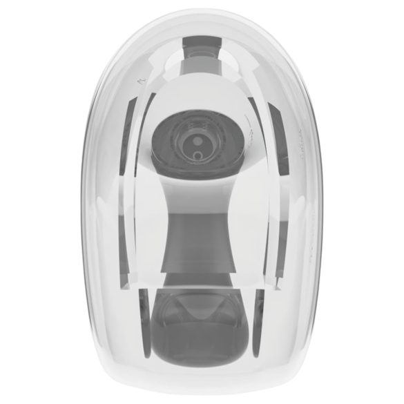 Afterdark - automatski vibracioni analni čistač (prozirno)