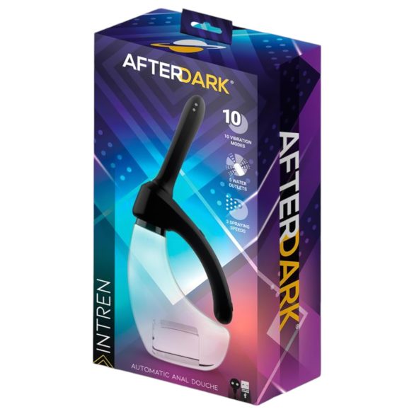 Afterdark - automatski vibracioni analni čistač (prozirno)