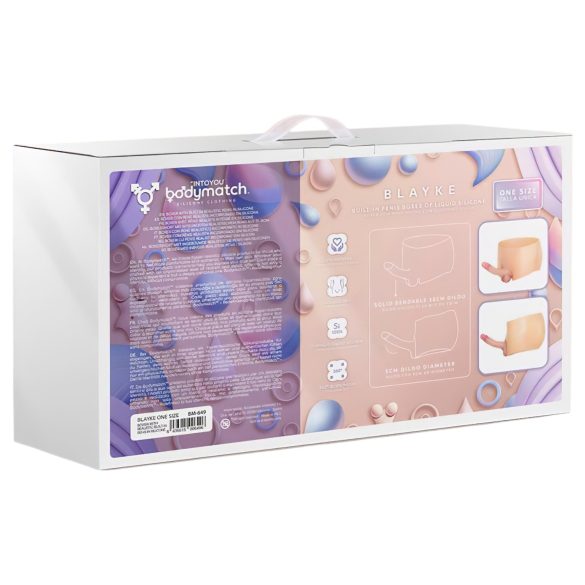 INTOYOU - реалистични дилдо са каишем (природна боја)