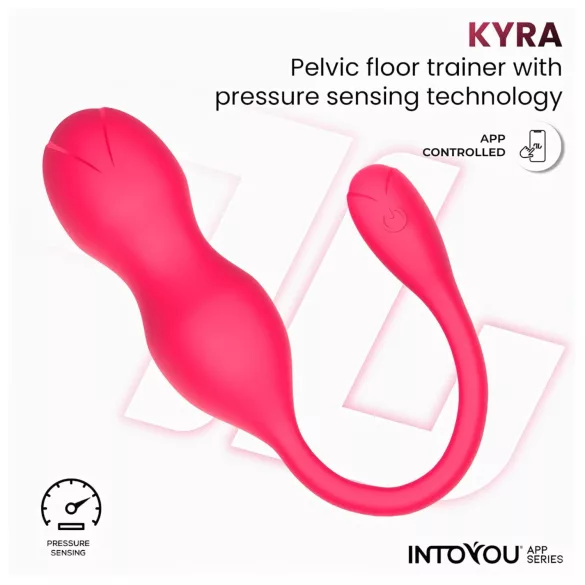 INTOYOU Kyra Pelvic - pametna, vibraciona kegel duo (pink)