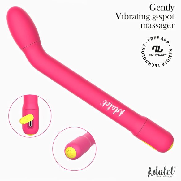 Adalet Gently - pametni G-tačka i prostata vibrator (roze)