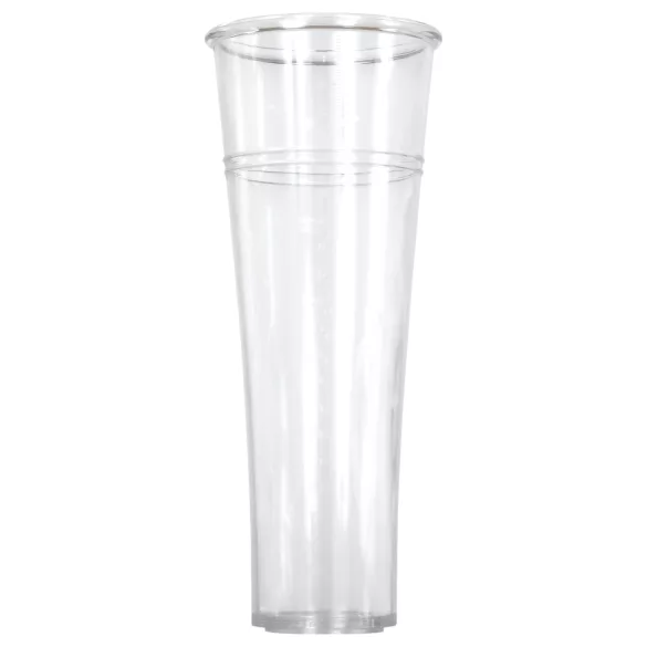 Zero Tolerance - Bežični vibrirajući i usisni masturbator (prozirni)