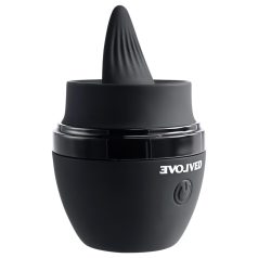   Evolved Tongue Tied - bežični vibrirajući masažer na jeziku (crni)