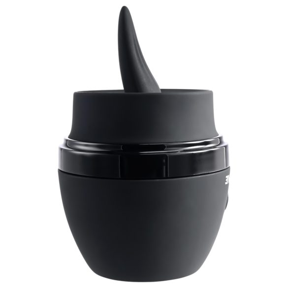 Evolved Tongue Tied - bežični vibrirajući masažer na jeziku (crni)