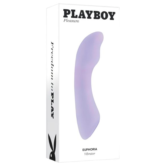Playboy Euphoria - vodootporni G-tačka vibrator na baterije (ljubičasti)