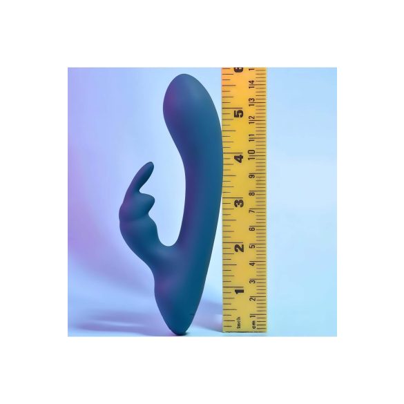 Playboy Zec - akumulatorski, vodootporni vibrator sa klitoris rukom (tirkiz)