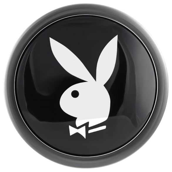 Playboy Tux analni plug - mali (srebrni)