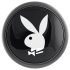 Playboy Tux analni plug - mali (srebrni)