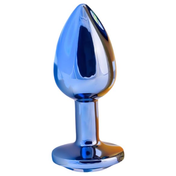 Playboy Tux analni plug - mali (srebrni)